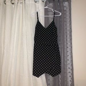 Polka dot romper
